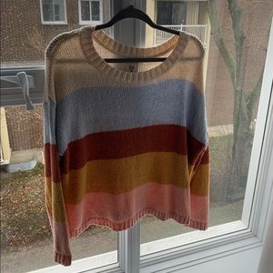 Billabong color block sweater